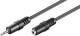 Goobay 50458 Audio extension cable AUX, 2.5 mm (stereo) - 2.5 mm jack plug (3-pin, stereo) > 2.5 mm jack socket (3-pin, stereo)