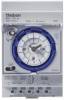 Theben 1910011 SUL 191 W Analoge Zeitschaltuhr 1 Kanal 3TE 110-230 V AC mit Wochenprogramm 