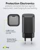 Goobay USB-C™ PD GaN Schnellladegerät Nano (65 W) schwarz