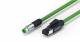 Beckhoff ZK1090-3191-0050 fieldbus cable 5m male/male straight RJ45 M8