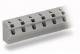 WAGO 254-656 1-wire terminal strip for circuit boards 0.5-2.5 mm² gray