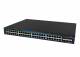 ALLNET Switch smart managed Layer2 54 Port? 48x 1GbE ? PoE budget 800W? 48x PoE at ? 6x SFP+? 48,3 cm ( 19 inch ) ? ALL-SG8454PM-10G