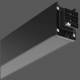 RZB 951200.003.500.900 LINEDO, sw Lichtband, L1164 5-pol.