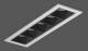 RZB 641325.004.2.76 Einbau BeamLine Slim l.LED/13W-4000K 155x45x57,R.breit