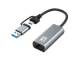 LevelOne USB-0423 Adapter GigaBit USB-C/-A 3.0 zu RJ45 2,5 Gbps