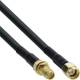 InLine® WLAN Kabel, R-SMA-Stecker auf R-SMA-Kupplung, 2m