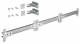 HAGER UT83CN clamp rail univers, 3feldig