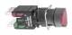 Schneider Electric XB6AA42B Schneider Drucktaster 1Ö rund flach rot Flachstecker Kunst.D16mm