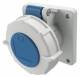 Mennekes 1708 16A3P 6H230V Anbaudose TwinCONTACT IP67