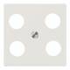 Jung A561-4SAT1 Cover 4-hole SAT-TV A561 4SAT, Hirschmann white
