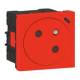 Legrand 077128L Link Steckdose 45° F/B Standard Funktionsanzeige EBS Mosaic rot