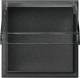 GIRA 040967 Adapterrahmen transparent Klappdeckel TX44 (WG UP) anthrazit