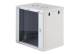 DIGITUS Dynamic 19inch 12U rack wall-mounted network cabinet 607x600x450mm glass door grey unassembled 60kg