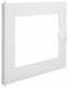 Hager VA12K transparent door for VA12C Volta frame thickness approx 40mm