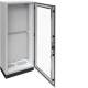 Hager FR22K1 enclosure universal IP 55 SKI 1850x550x275 and 100 mm plinth clear-view door