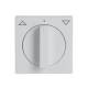 Busch Jaeger 1710-0-3172 Busch-Jaeger central disk 1740-84, Drehg. Blind DAVOS / STUDIO WHITE