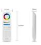 Synergy 21 LED remote control RGB-WW (RGB-CCT) 8 zones *Milight/Miboxer*