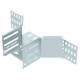 OBO Bettermann 6042131 RAA 810 FS mounting branch piece for cable tray 