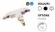 Powergear 3PH T Verbinder DALI 3, LINKS 2, Weiß