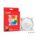 ADATA XPG 75261278 Fan XPG HURRICANE 120 (120 mm ARGB PWM fan) white retail