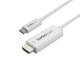 STARTECH.COM 1m 3 ft. USB-C to HDMI Cable - 4K at 60Hz - White