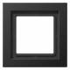 Jung ALD2981D frame 1-fold LS/FD design aluminum dark