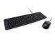 Equip 245202 Kombi kabelgebunden Tastatur+Maus PT schwarz 1,35 m