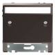 Merten MEG4540-6052 inclined outlet with Mocha metallic lettering field