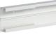 Hager BRS65170AB9016 railing duct lower section BRS65170B