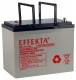 Effekta BZL/BTL12-75LX Effects e.g. Battery 12V/75Ah, 10-year batteries, M6 screw connection, contact surface Ø 16 mm