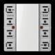 Jung LS 52941 ST KNX Tastsensor-Modul Universal 4fach F50 Serie LS
