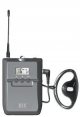 RCS Audio-Systems UBR-016 UHF-Empfänger, für Sound-Guide System, 863-865 MHz, mit Ledertasche