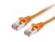 Equip 615573 Patch cable Cat6 S/FTP 2xRJ45 25.00 m orange LSZH poly bag