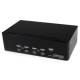 Startech.com SV431DD2DUA 4-Port Dual DVI USB KVM-Umschalter mit Audio und USB 2.0 Hub