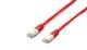 Equip 605621 Patchkabel Cat6A Plat.S/FTP 2xRJ45 2,00 m rot LSZH Polybeutel