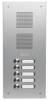 Grothe 78715 TS 787 1-5 Türstation EV1 silber 1 rh UP mit Kasten 5 Klingeltaster 