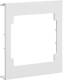 Hager R81229016 Blende CEE-Steckdose PVC zu BRA/S OT120 mm verkehrsweiß