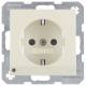 Berker 41098982 SCHUKO + LED, p.1 orientation light white, glossy