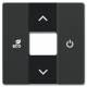Busch Jaeger 2CKA006220A0511 BJ 6235-885 Central disc RTR matt black Busch-free@home future linear