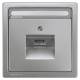 Siemens 5TG13951 SIEM DELTA style, platin-metallic Abdeck e UAE-Anschlussdose 68x68mm