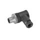 LED2Work 200200-05 M12 Stecker gewinkelt 4polig konfektionierbar A-kodiert 24 V DC