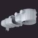 Kaiser 1281-30 mounting housing HaloX 100 m transformer tunnel L 190 mm