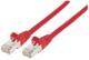 INTELLINET LSOH Network Cable Cat6A SFTP CU 2m 7 ft. Red RJ-45 Male / RJ-45 Male Gold-plated contacts