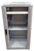 Allnet ALL-SNB61232BDGrau 48,3 cm ( 19 Zoll )-Schrank, 32HE, B600/T1200 mm, Glastür, Lichtgrau, SNB-Serie