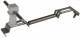Dehn + Soehne 204249 Dehn Roof cable holder 204 249 H = 36mm, 180-280mm NIRO plastic silver