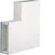 Hager R30459016 Flachwinkel zu FWK3E E30 50x210 mm verkehrsweiß