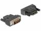 Adapter DVI 24+1 Stecker > HDMI Buchse mit LED Delock