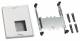 Hager UK21LH1 building block, universN 300x250mm for circuit breaker H3+P160