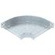 OBO Bettermann 6036718 RB 90 840 FT Bogen 90° für Kabelrinne horizontal
