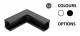 Powergear 48V L PROFIL Verbinder, STEREO, Weiß